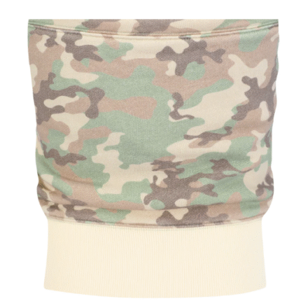 HIDDEN CULT® Camo Slouchy Top