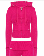 HIDDEN CULT® Raspberry Soft Knit Short Set