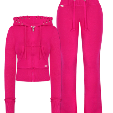 HIDDEN CULT® Raspberry Soft Knit Set